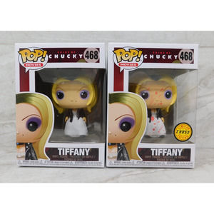 Funko Pop! Movies Bride Of Chucky Tiffany #468 Chase Vinyl Figure + Common